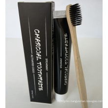 100% Natural Coconut Shell Activated Charcoal Toothpaste for Stronger Healthy White Teeth